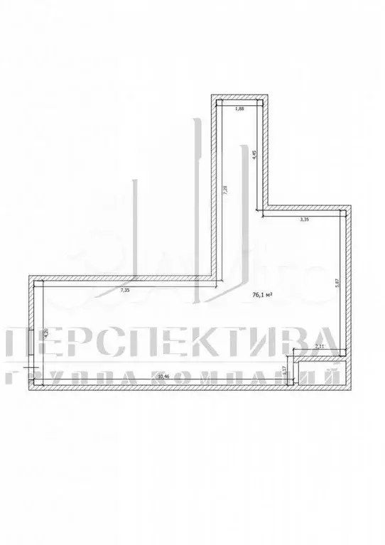 Продам помещение свободного назначения, 76.1 м - Фото 0