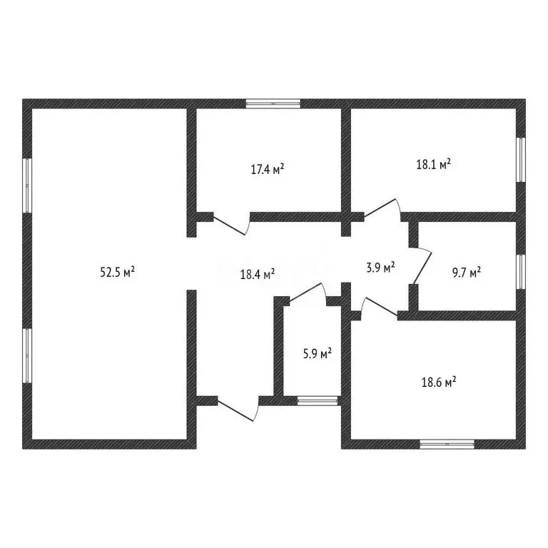 Дом в Псыж, Шоссейная улица (144.8 м) - Фото 2