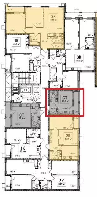 Студия Нижегородская область, Нижний Новгород просп. Гагарина, 36к4 ... - Фото 1