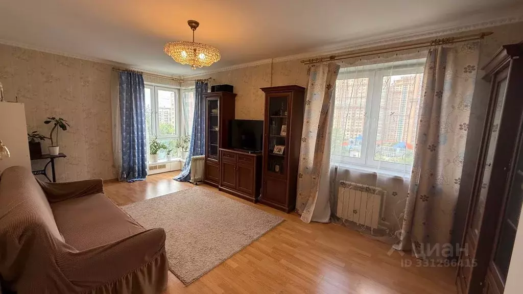2-к кв. Москва Авиационная ул., 63 (53.0 м) - Фото 1