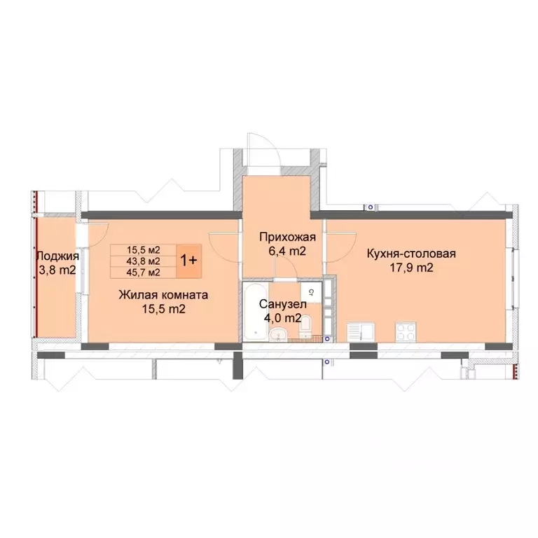 1-к кв. Нижегородская область, Нижний Новгород Кузнечиха Город жилой ... - Фото 0