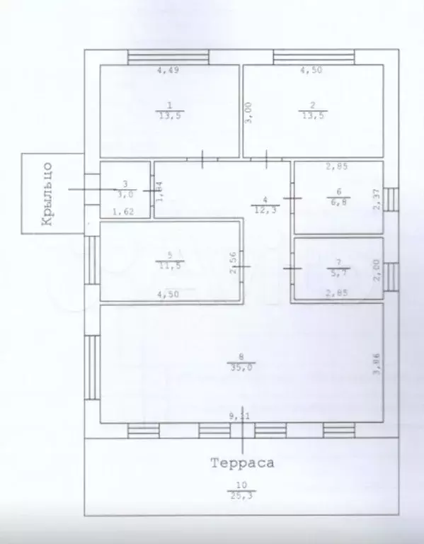 Дом 110 м на участке 6 сот. - Фото 0