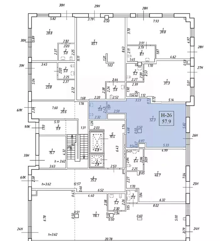 Помещение свободного назначения в Санкт-Петербург просп. Энгельса, 27Т ... - Фото 1