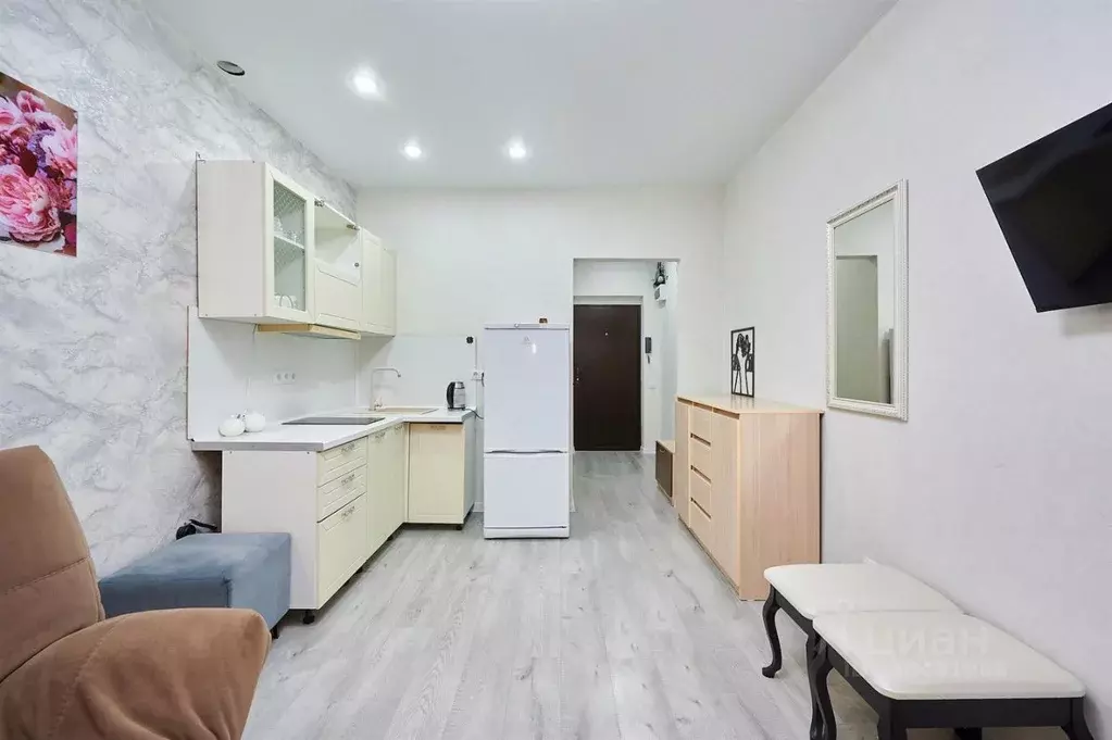 Студия Краснодарский край, Краснодар Тепличная ул., 62/1к5 (20.2 м) - Фото 2