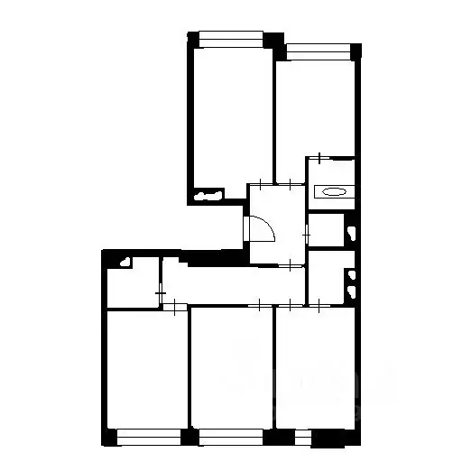 4-к кв. Москва Ленинградский просп., 29к2 (108.0 м) - Фото 2