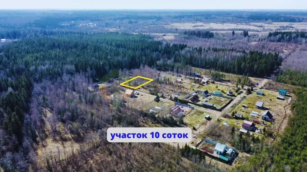 Участок в Ленинградская область, Выборгский район, Гончаровское с/пос, ... - Фото 0