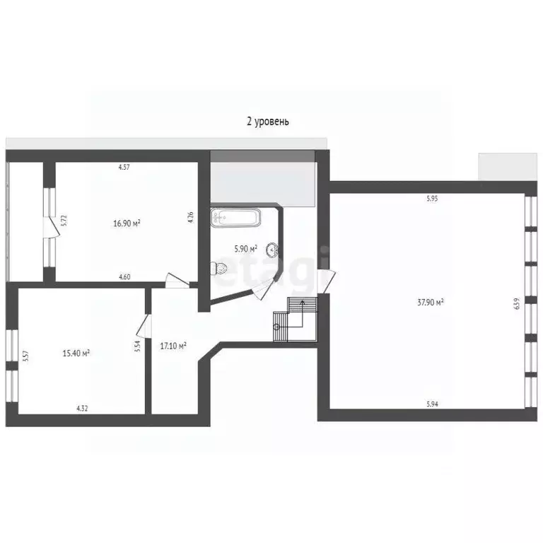 6-к кв. Севастополь ул. Адмирала Юмашева, 4Б (190.8 м) - Фото 1