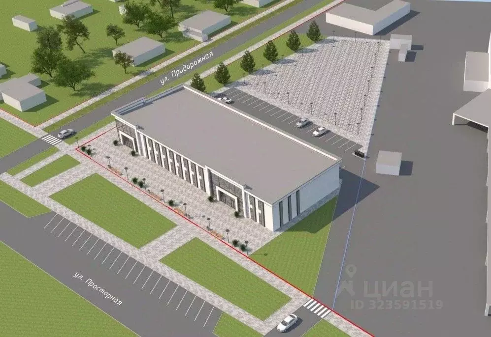 Торговая площадь в Алтайский край, Барнаул Придорожная ул., 44 (1860 ... - Фото 2