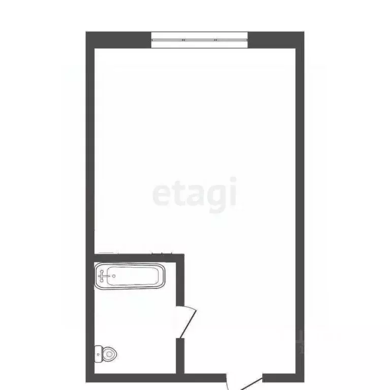 Студия Кемеровская область, Юрга просп. Победы, 41 (22.8 м) - Фото 1