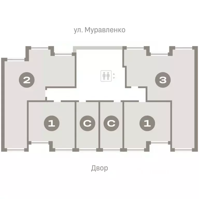 3-к кв. Тюменская область, Тюмень ул. Муравленко, 9к3 (82.34 м) - Фото 1
