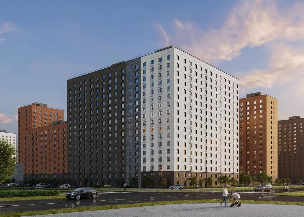 2-к кв. Кировская область, Киров Скандинавия жилой комплекс (38.9 м) - Фото 2