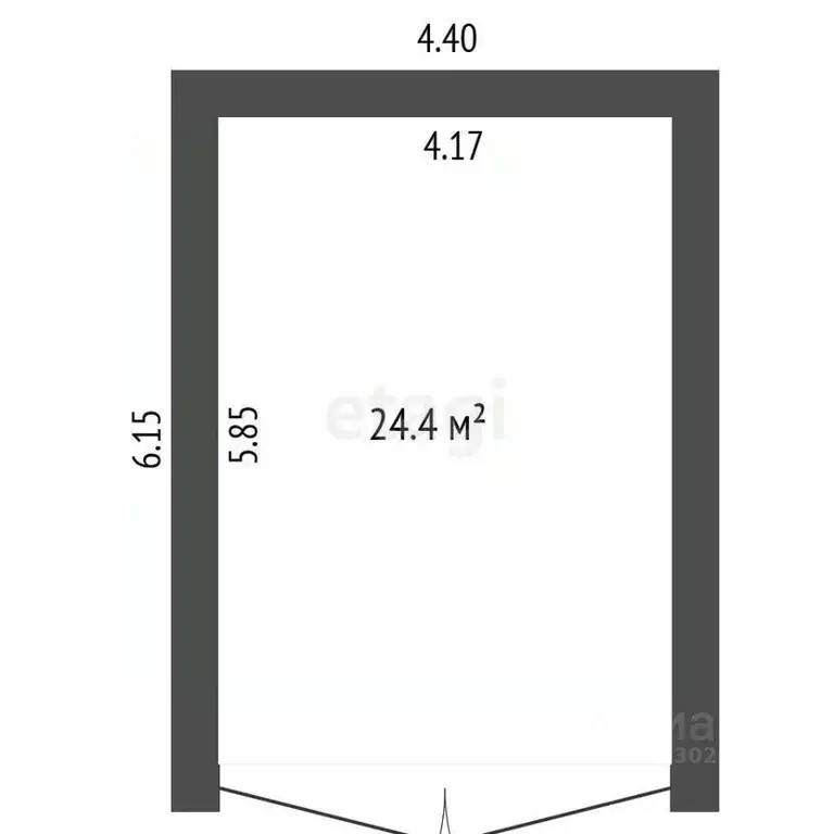 Гараж в Ханты-Мансийский АО, Сургут ул. Маяковского, 28с1 (24 м) - Фото 1