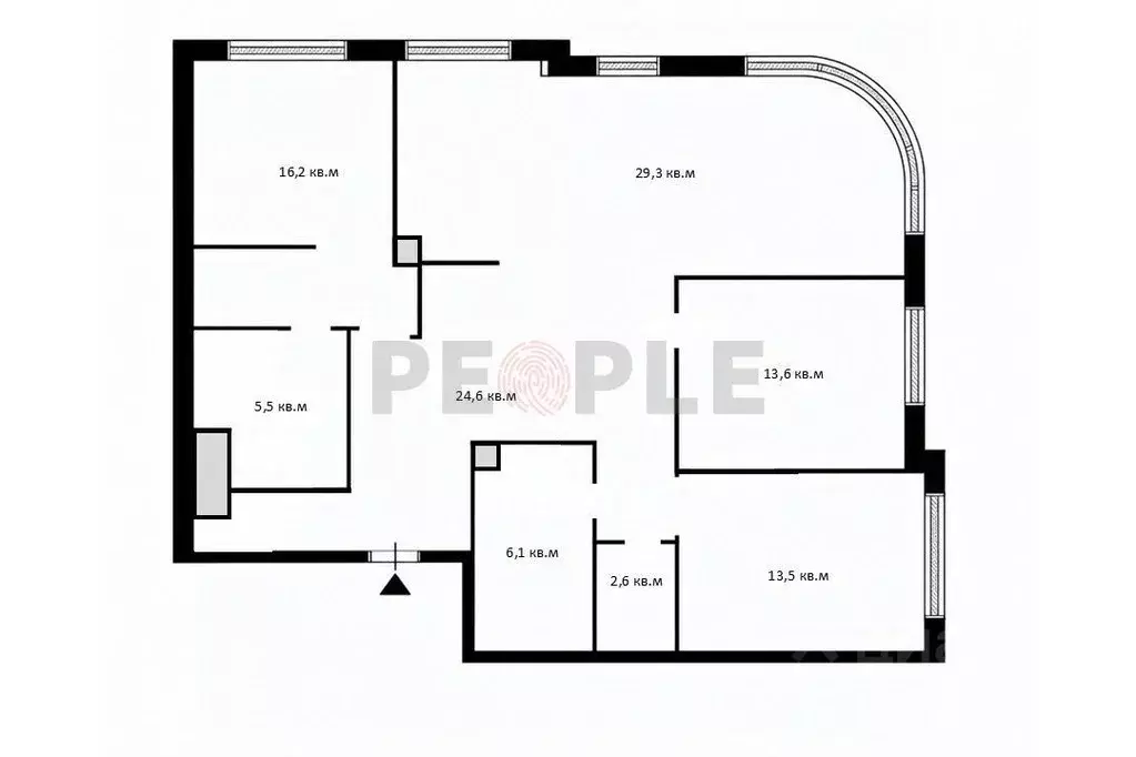 4-к кв. Москва ул. Василия Ланового, 7 (110.9 м) - Фото 2