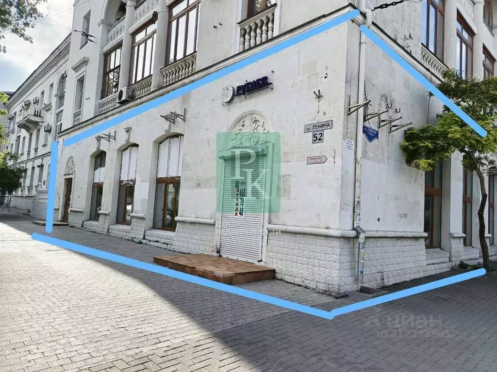 Помещение свободного назначения в Севастополь ул. Ленина, 52 (306 м) - Фото 1