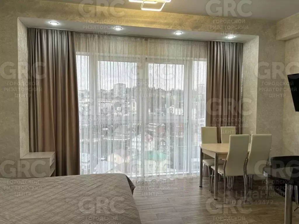 Студия Краснодарский край, Сочи Мамайка мкр, ул. Крымская, 89 (32.0 м) - Фото 0
