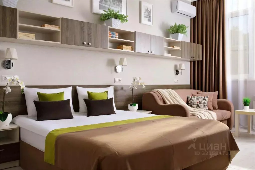 1-к кв. Ставропольский край, Ессентуки ул. Пушкина, 12к3 (48.0 м) - Фото 1