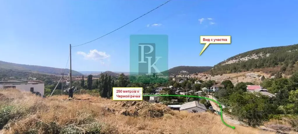 Участок в Севастополь Балаклавский муниципальный округ, с. Черноречье, ... - Фото 1