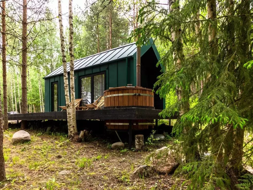 Дом в Ленинградская область, Выборгский район, Каменногорское ... - Фото 2