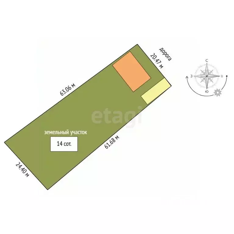 Дом в Крым, Симферопольский район, Скворцовское с/пос, с. Колодезное ... - Фото 2