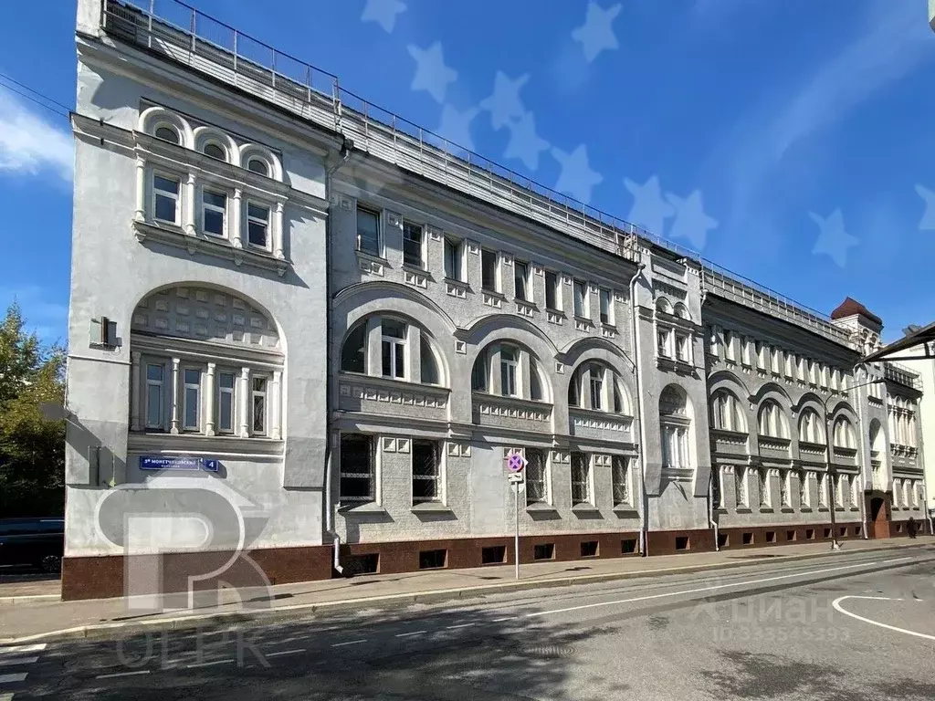 Помещение свободного назначения в Москва 3-й Монетчиковский пер., 4С1 ... - Фото 1