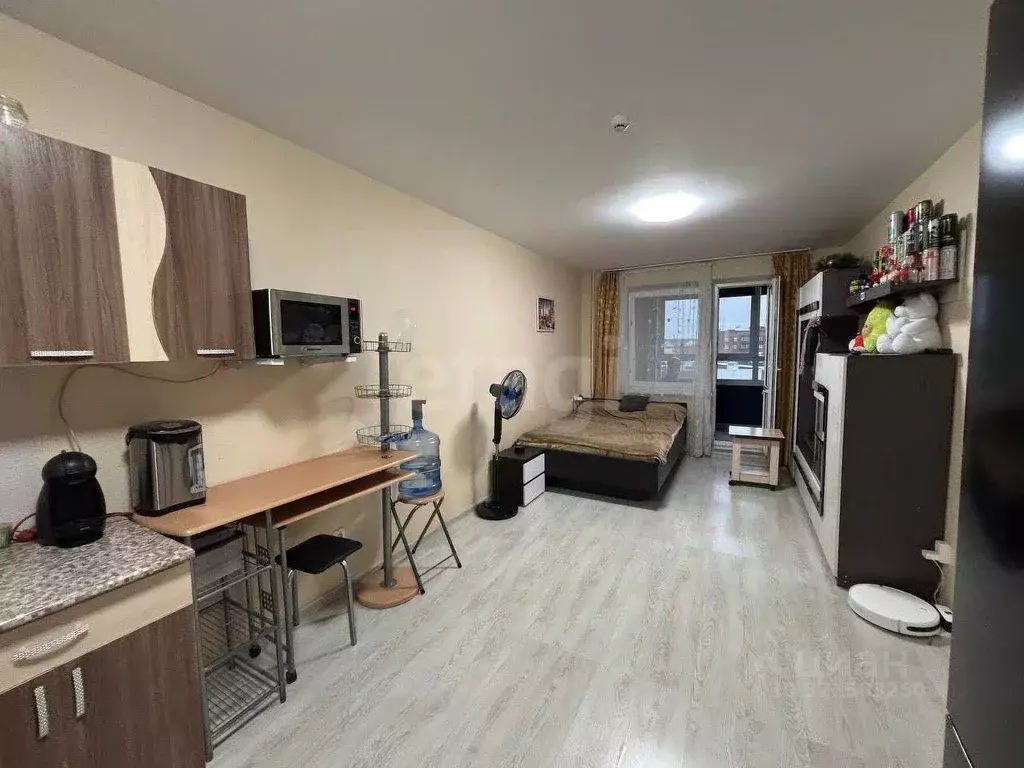 Студия Кировская область, Киров ул. Энтузиастов, 23А (29.3 м) - Фото 1