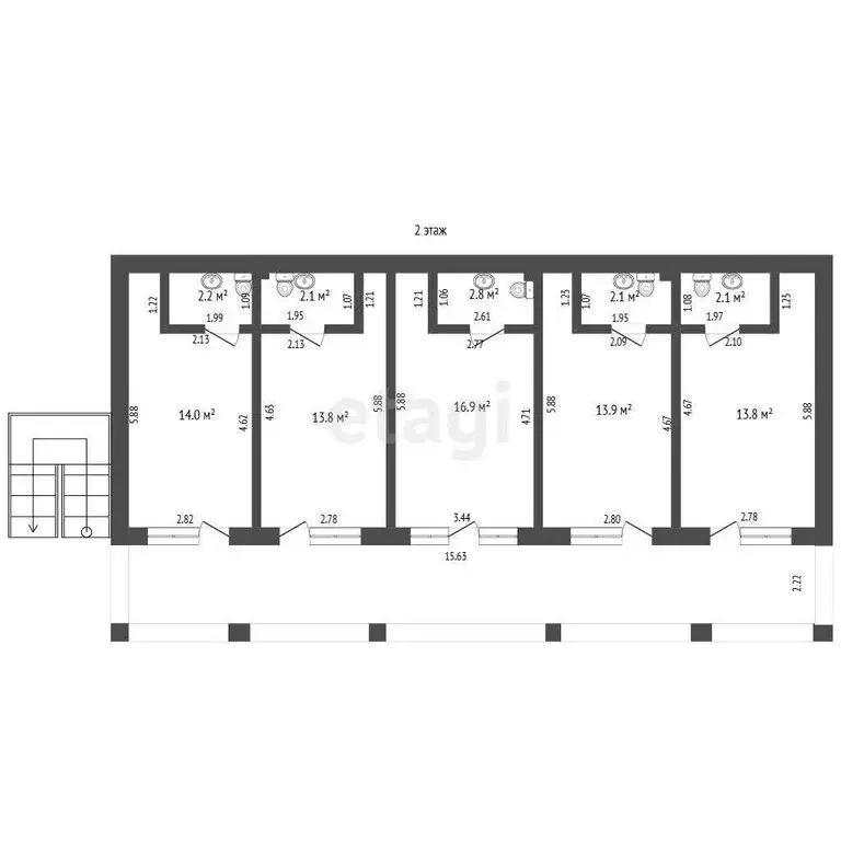 Дом в Щёлкино, Невская улица (296.5 м) - Фото 1