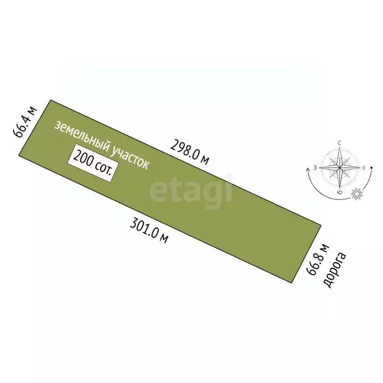 Участок в Крым, Кировский район, Первомайское с/пос, с. Первомайское ... - Фото 2