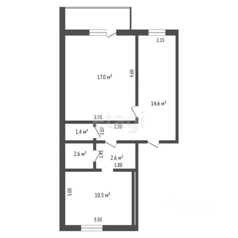 Офис в Ямало-Ненецкий АО, Новый Уренгой ул. 26-го съезда КПСС, 4В (49 ... - Фото 2