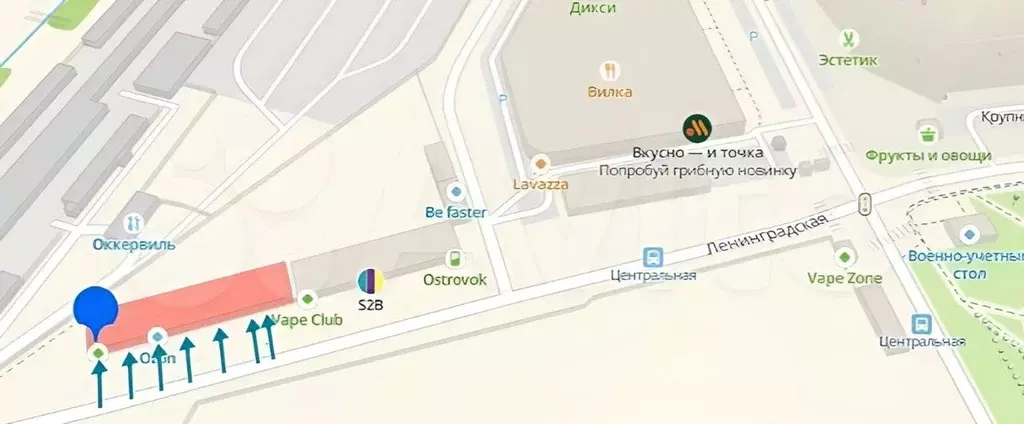 Торговая площадь в Ленинградская область, Кудрово г. Всеволожский ... - Фото 2