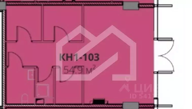 Торговая площадь в Москва ул. Гастелло, 30 (55 м) - Фото 2