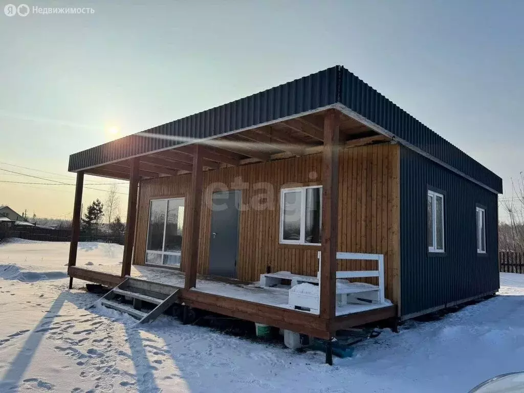 Дом в Омск, территория СОСН Полёт-10, 15-я аллея (78 м) - Фото 1