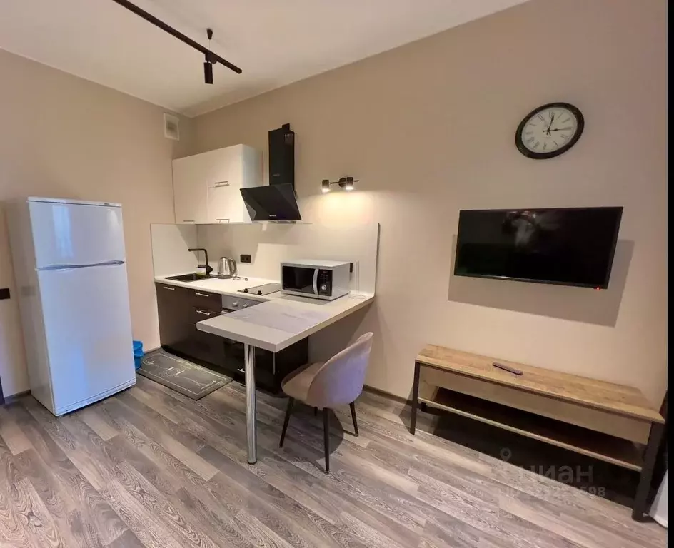 Студия Санкт-Петербург ул. Парфеновская, 14к1 (26.0 м) - Фото 2