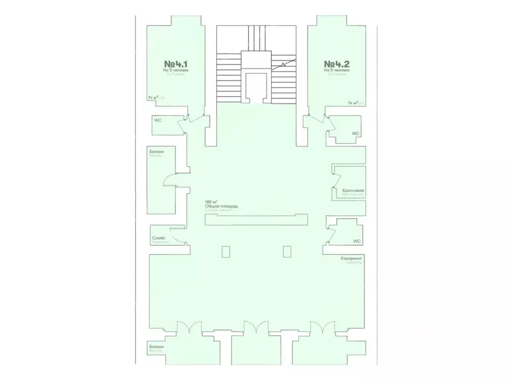 Офис в Москва Сретенский бул., 5 (133 м) - Фото 2
