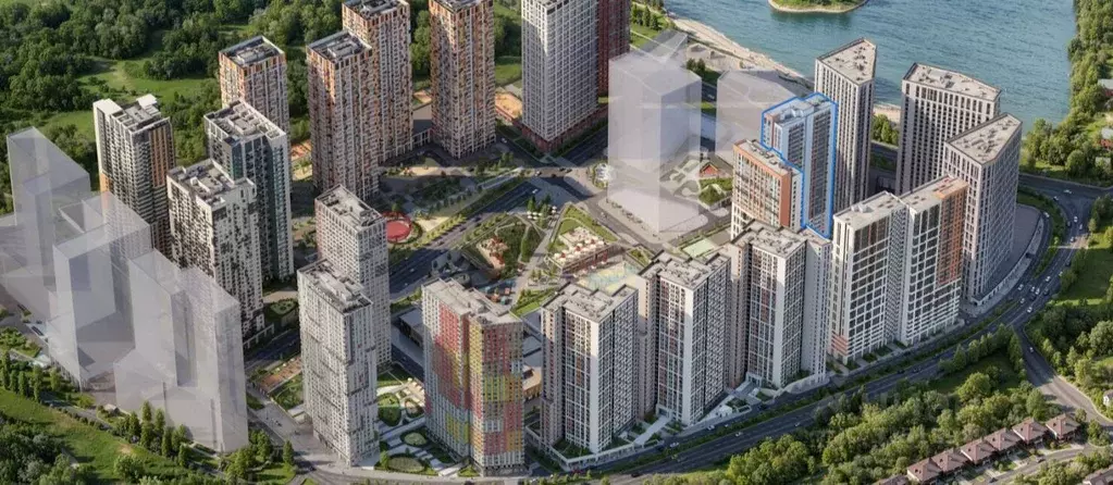 3-к кв. Московская область, Красногорск ул. Тенистых Аллей, 3к3 (69.3 ... - Фото 1