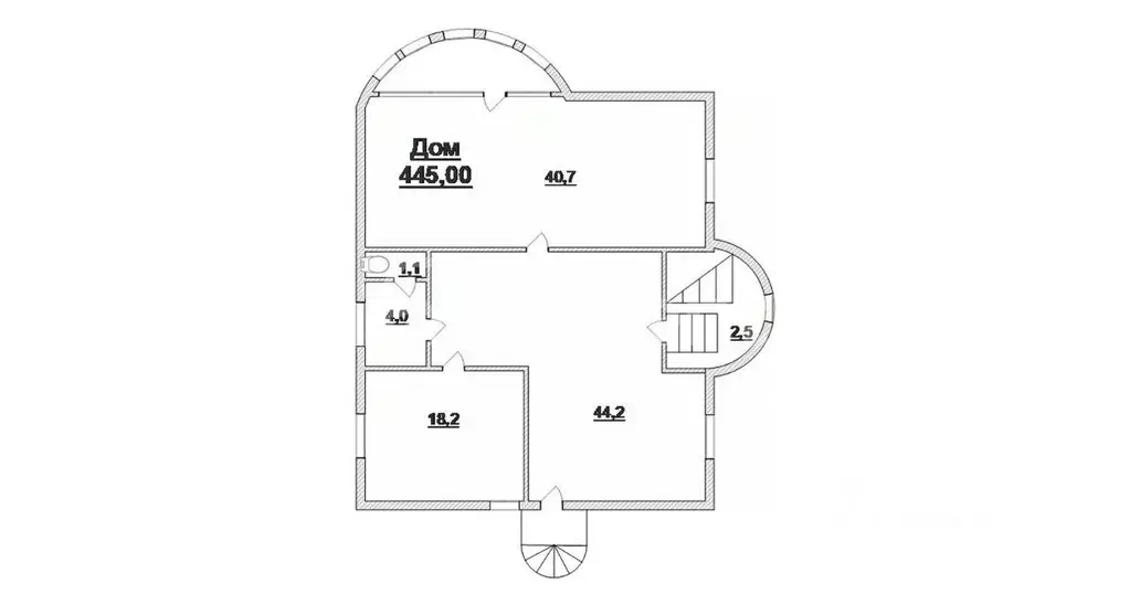 Дом в Калининградская область, Калининград ул. Белинского (445 м) - Фото 2