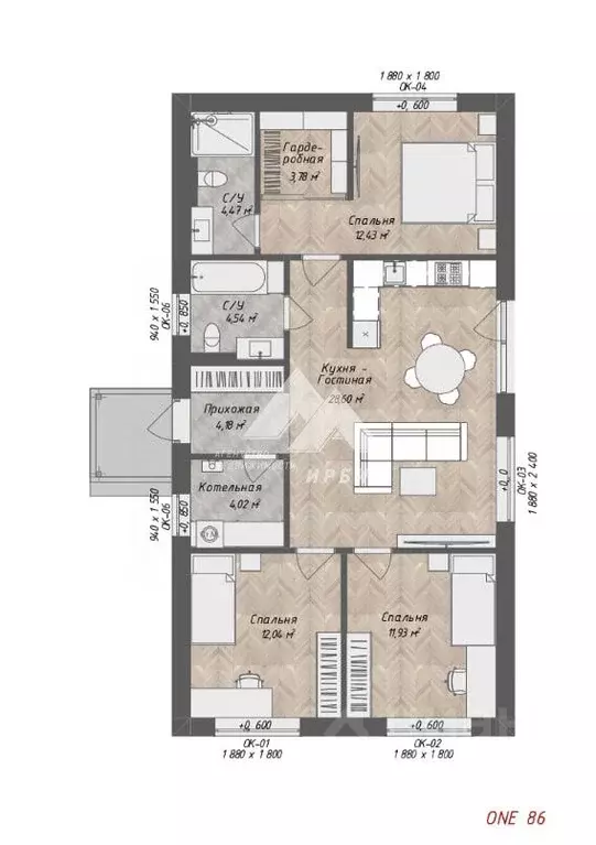 Дом в Алтайский край, Первомайский район, с. Фирсово ул. Лимонная (86 ... - Фото 2