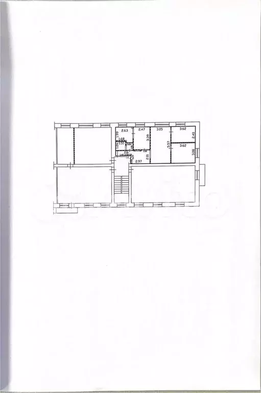 3-к. квартира, 61,5 м, 2/5 эт. - Фото 0