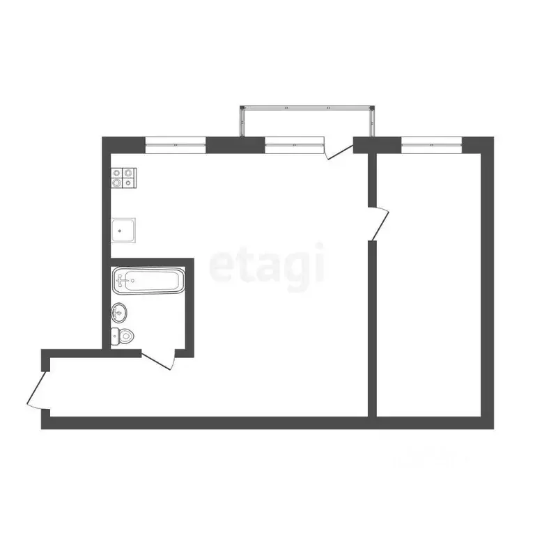 2-к кв. Мордовия, Саранск Энергетическая ул., 8 (45.3 м) - Фото 1