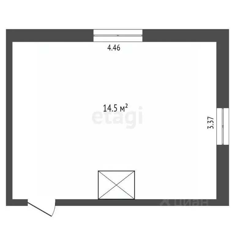 1-к кв. Марий Эл, Йошкар-Ола ул. Крылова, 22 (14.5 м) - Фото 1