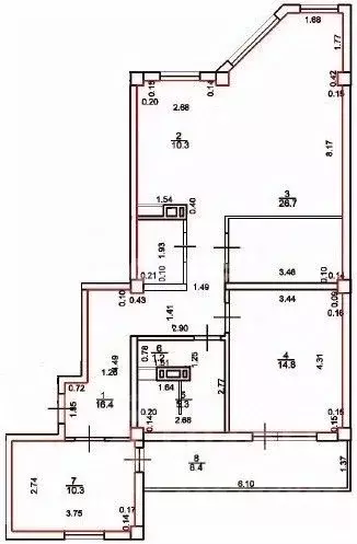 3-к кв. Краснодарский край, Сочи городской округ, с. Раздольное ул. ... - Фото 2