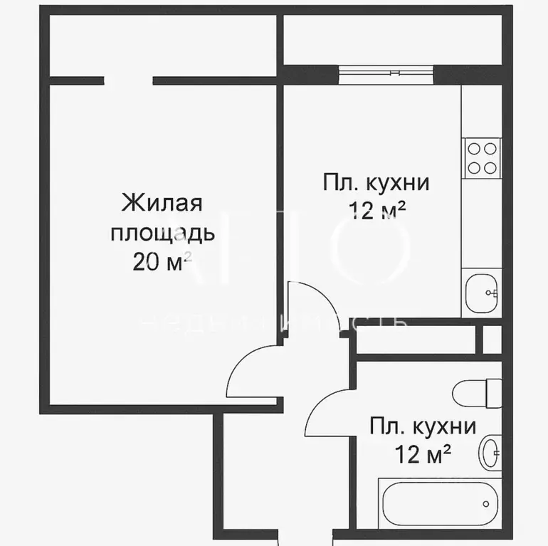 1-к кв. Краснодарский край, Сочи Альпийская ул., 27 (47.0 м) - Фото 2