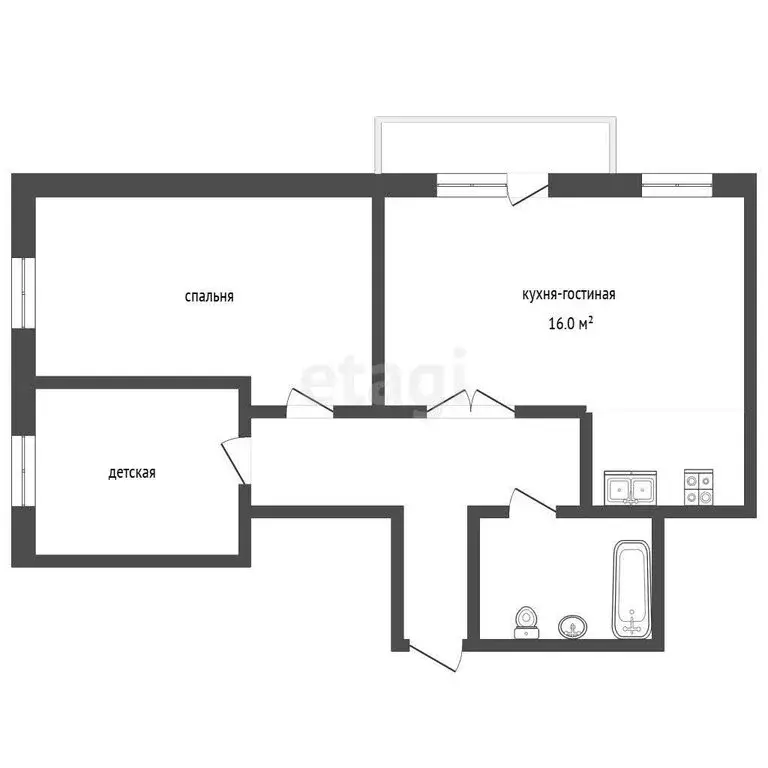 3-комнатная квартира: Ярославль, улица Лермонтова, 38А (63 м) - Фото 1