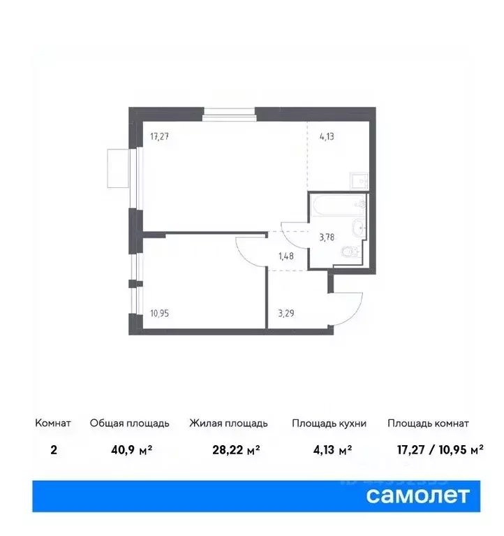 1-к кв. Московская область, Химки Клязьма-Старбеево мкр, Ивакино кв-л, ... - Фото 0