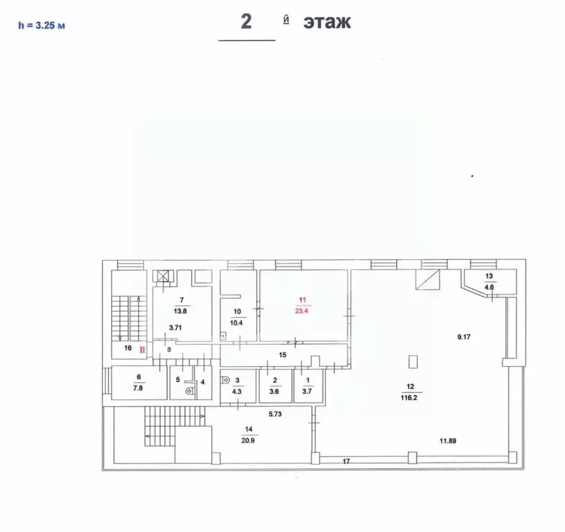 Помещение свободного назначения в Москва 9-я Северная линия, 3А (256 ... - Фото 2
