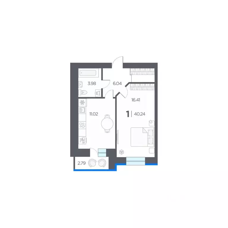 1-к кв. Рязанская область, Рязанский район, Дядьковское с/пос, с. ... - Фото 1