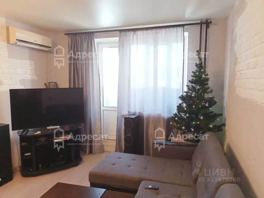 1-к кв. Волгоградская область, Волгоград ул. Никитина, 127А (34.4 м) - Фото 0