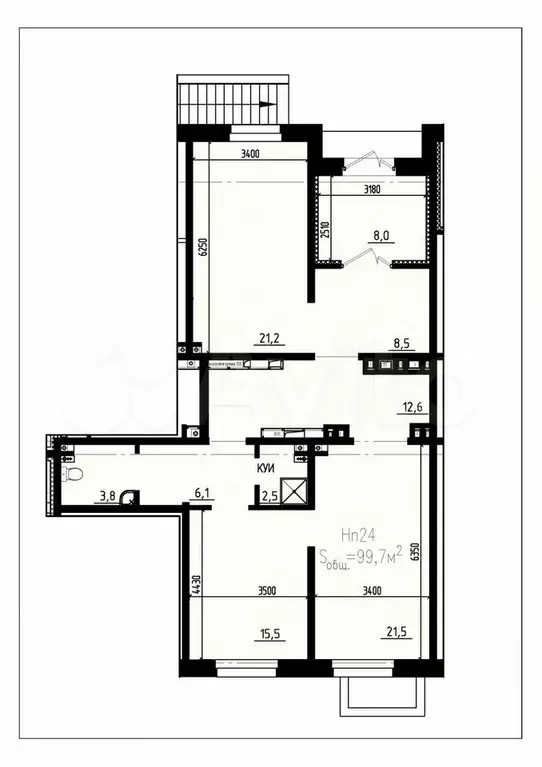 Продажа помещения свободного назначения 100 м2 - Фото 0
