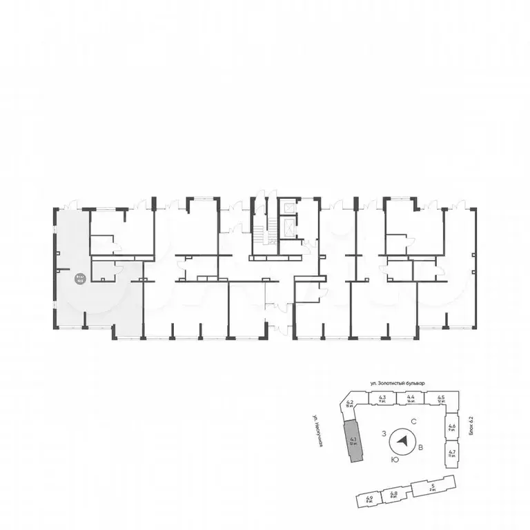 Продам помещение свободного назначения, 92.5 м - Фото 0