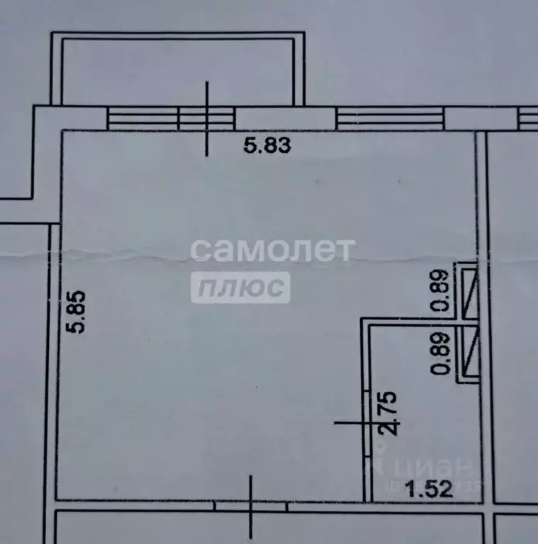 Студия Омская область, Омск Осоавиахимовская ул., 181к1 (33.1 м) - Фото 2