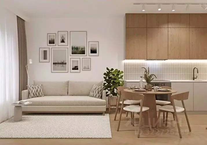 3-к кв. Санкт-Петербург Плюс Пулковский жилой комплекс (61.66 м) - Фото 2